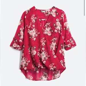 Kut from the Kloth Jenalee Surplice Blouse